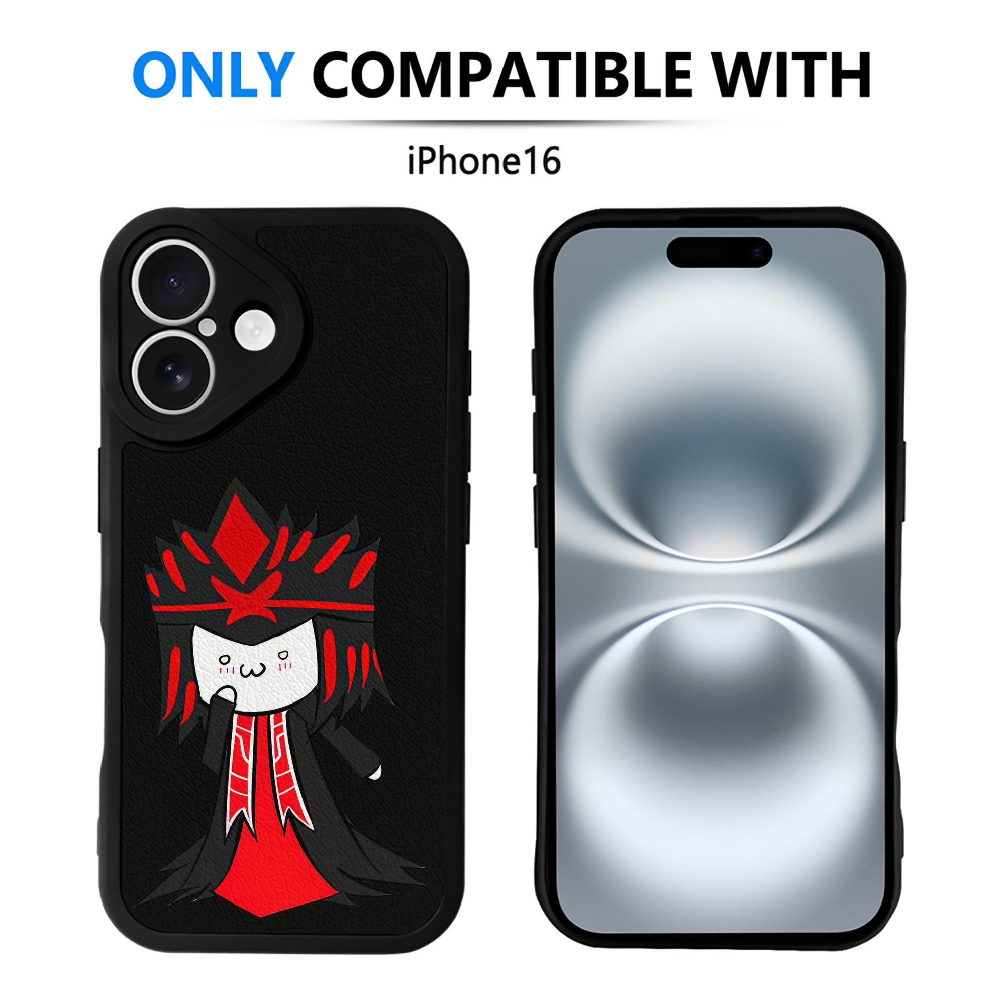 （画像用） リーグ・オブ・レジェンド League of Legends LOL 【iPhone 16シリーズ対応】シリコンスマホケース（レザー調） 材質：シリコン